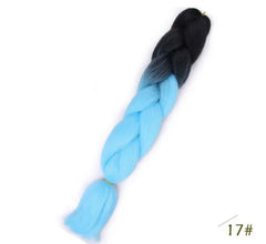 Multicolor Ombre Synthetic Hair Braiding Extensions - Ra The Boutique -  - #tag1# - #tag2#
