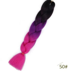 Multicolor Ombre Synthetic Hair Braiding Extensions - Ra The Boutique -  - #tag1# - #tag2#