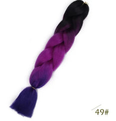 Multicolor Ombre Synthetic Hair Braiding Extensions - Ra The Boutique -  - #tag1# - #tag2#