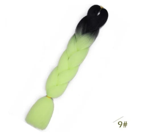 Multicolor Ombre Synthetic Hair Braiding Extensions - Ra The Boutique -  - #tag1# - #tag2#