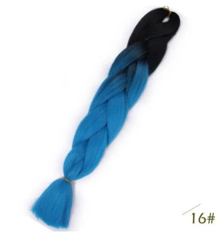 Multicolor Ombre Synthetic Hair Braiding Extensions - Ra The Boutique -  - #tag1# - #tag2#