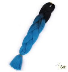 Multicolor Ombre Synthetic Hair Braiding Extensions - Ra The Boutique -  - #tag1# - #tag2#