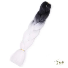 Multicolor Ombre Synthetic Hair Braiding Extensions - Ra The Boutique -  - #tag1# - #tag2#