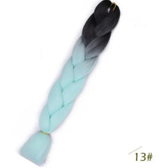 Multicolor Ombre Synthetic Hair Braiding Extensions - Ra The Boutique -  - #tag1# - #tag2#