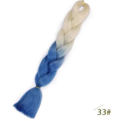 Multicolor Ombre Synthetic Hair Braiding Extensions - Ra The Boutique -  - #tag1# - #tag2#