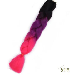 Multicolor Ombre Synthetic Hair Braiding Extensions - Ra The Boutique -  - #tag1# - #tag2#