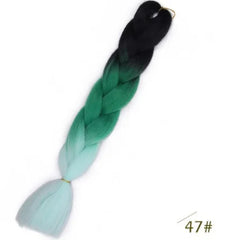 Multicolor Ombre Synthetic Hair Braiding Extensions - Ra The Boutique -  - #tag1# - #tag2#