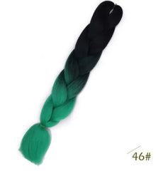 Multicolor Ombre Synthetic Hair Braiding Extensions - Ra The Boutique -  - #tag1# - #tag2#