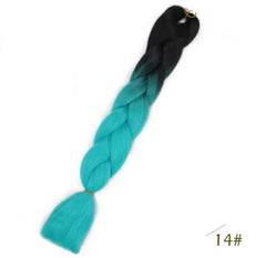 Multicolor Ombre Synthetic Hair Braiding Extensions - Ra The Boutique -  - #tag1# - #tag2#