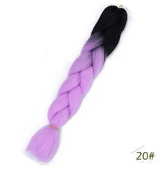 Multicolor Ombre Synthetic Hair Braiding Extensions - Ra The Boutique -  - #tag1# - #tag2#