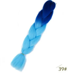 Multicolor Ombre Synthetic Hair Braiding Extensions - Ra The Boutique -  - #tag1# - #tag2#