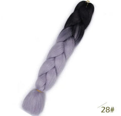 Multicolor Ombre Synthetic Hair Braiding Extensions - Ra The Boutique -  - #tag1# - #tag2#
