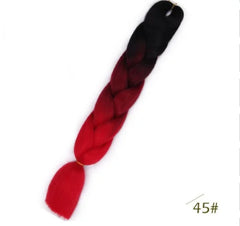 Multicolor Ombre Synthetic Hair Braiding Extensions - Ra The Boutique -  - #tag1# - #tag2#
