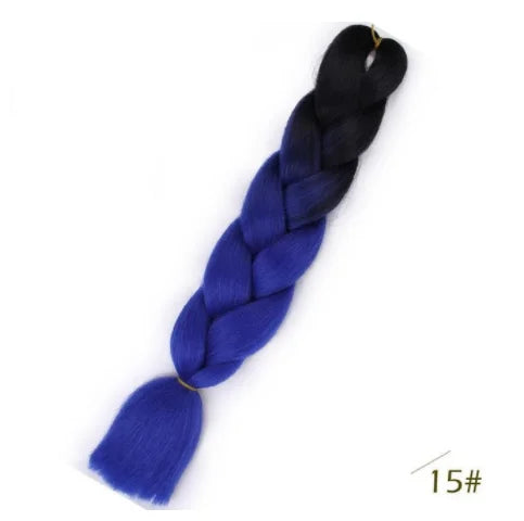 Multicolor Ombre Synthetic Hair Braiding Extensions - Ra The Boutique -  - #tag1# - #tag2#
