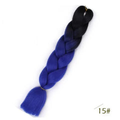 Multicolor Ombre Synthetic Hair Braiding Extensions - Ra The Boutique -  - #tag1# - #tag2#