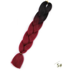 Multicolor Ombre Synthetic Hair Braiding Extensions - Ra The Boutique -  - #tag1# - #tag2#