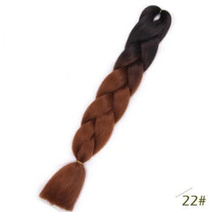 Multicolor Ombre Synthetic Hair Braiding Extensions - Ra The Boutique -  - #tag1# - #tag2#