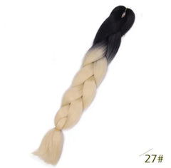 Multicolor Ombre Synthetic Hair Braiding Extensions - Ra The Boutique -  - #tag1# - #tag2#