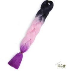Multicolor Ombre Synthetic Hair Braiding Extensions - Ra The Boutique -  - #tag1# - #tag2#
