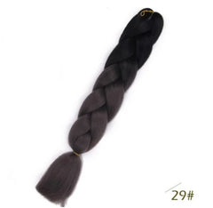 Multicolor Ombre Synthetic Hair Braiding Extensions - Ra The Boutique -  - #tag1# - #tag2#
