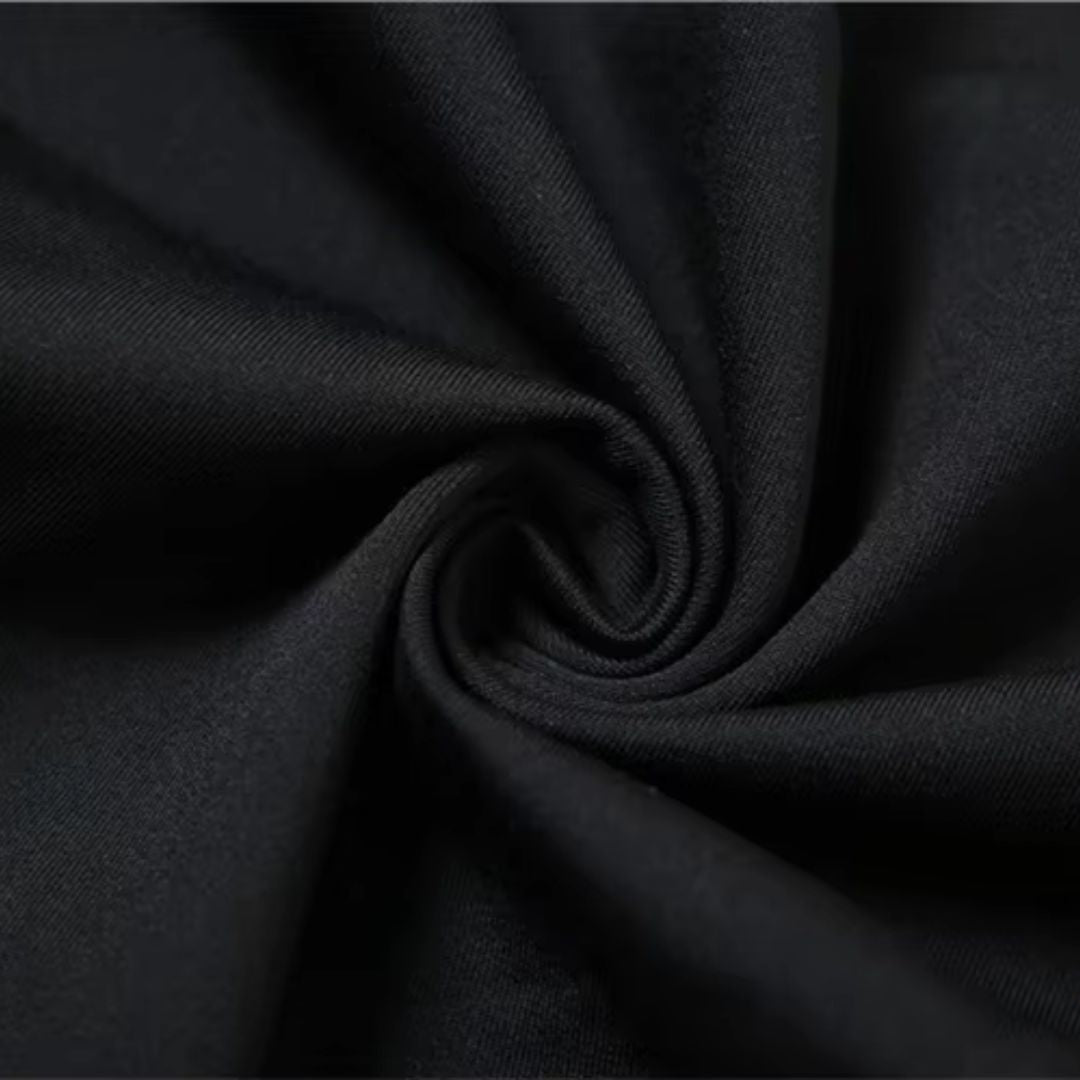 Black Mesh Turtleneck Bodysuit – Sexy Form-Fitting Design, Snap Closure & Thumb Straps - waiting on photos - Ra The Boutique - 