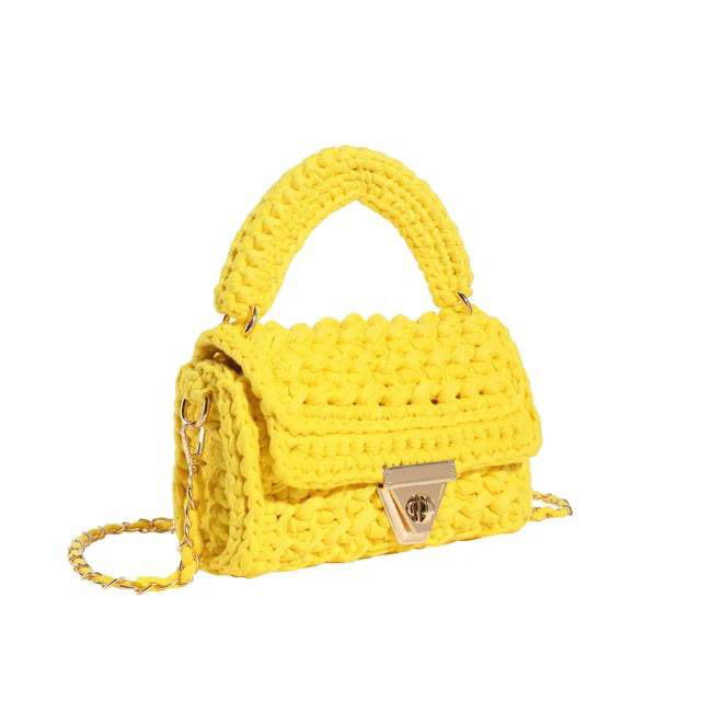Crochet Woven Tassel Crossbody Bag - Ra The Boutique -  - #tag1# - #tag2#