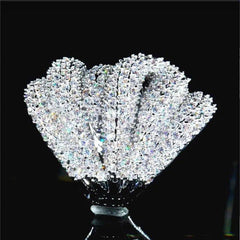 Diamante Jewel Encrusted Oversized Statement Cocktail Ring - Ra The Boutique