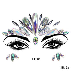Fancy Festival Jewel Face and Body Decals - Ra The Boutique