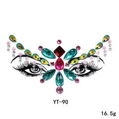 Fancy Festival Jewel Face and Body Decals - Ra The Boutique