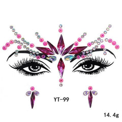 Fancy Festival Jewel Face and Body Decals - Ra The Boutique
