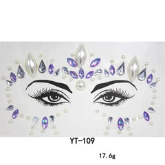 Fancy Festival Jewel Face and Body Decals - Ra The Boutique