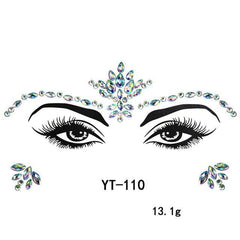 Fancy Festival Jewel Face and Body Decals - Ra The Boutique