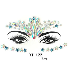 Fancy Festival Jewel Face and Body Decals - Ra The Boutique