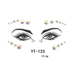 Fancy Festival Jewel Face and Body Decals - Ra The Boutique