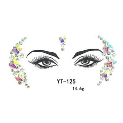 Fancy Festival Jewel Face and Body Decals - Ra The Boutique