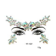 Fancy Festival Jewel Face and Body Decals - Ra The Boutique