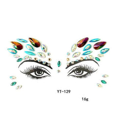 Fancy Festival Jewel Face and Body Decals - Ra The Boutique