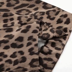 Leopard Print High Waisted Maxi Skirt - Ra The Boutique