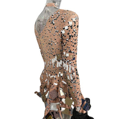 Mirror Shine Sequin Festival Mini Dress – Sparkling Party Outfit - Ra The Boutique -  - #tag1# - #tag2#
