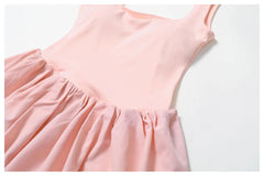 Movement Balance Bubble Skirt Romper Mini Dress - ready for review logo ready - Ra The Boutique - 