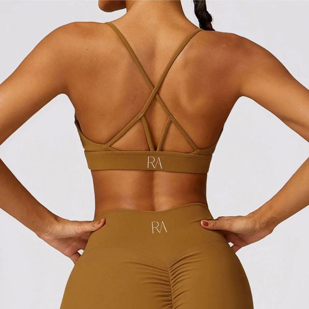 Movement Balance Open Back Sports Bra - waiting on photos needs logos - Ra The Boutique - 