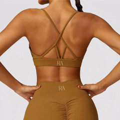 Movement Balance Open Back Sports Bra - waiting on photos needs logos - Ra The Boutique - 