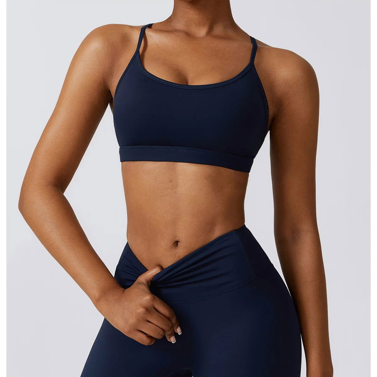 Movement Excel Criss Cross Sports Bra - ready for review logo ready - Ra The Boutique - 