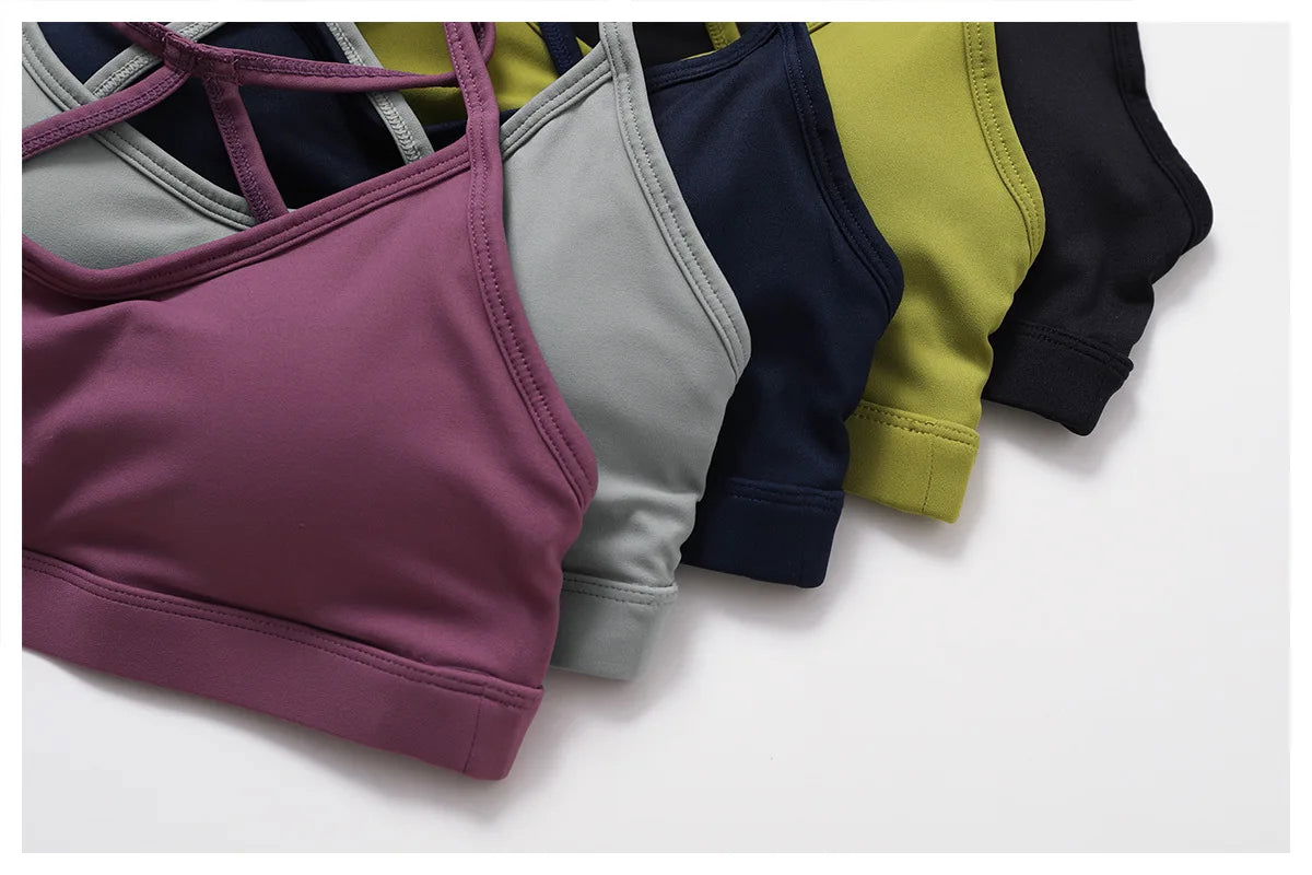 Movement Excel Criss Cross Sports Bra - ready for review logo ready - Ra The Boutique - 