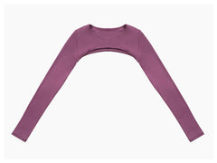 Movement Excel Long Sleeved Super Crop Bolero - ready for review logo ready - Ra The Boutique - 