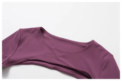 Movement Excel Long Sleeved Super Crop Bolero - ready for review logo ready - Ra The Boutique - 