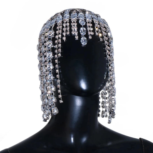 Luxury Crystal Rhinestone Headpiece – Festival Hair Accessory