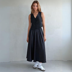 Satin Silky Midi Skirt - Ra The Boutique