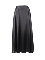 Satin Silky Midi Skirt - Ra The Boutique
