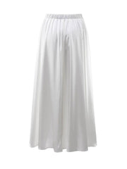 Satin Silky Midi Skirt - Ra The Boutique